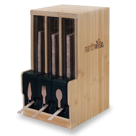Hoffmaster Wood Cutlery Dispenser System 884465